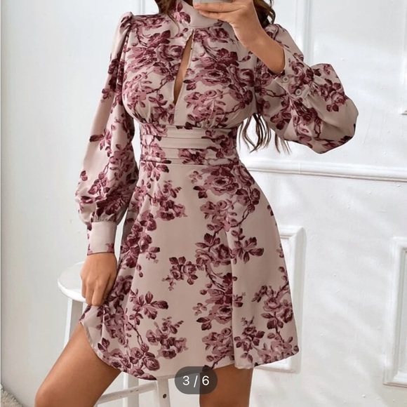 Rose pink dress - Picture 3 of 6